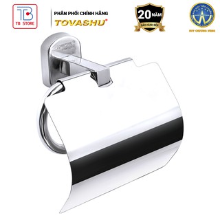 Hộp đựng giấy vệ sinh bắt vít inox 304 Tovashu A3 - BẢO HÀNH 20 NĂM