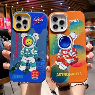 Ốp Điện Thoại Silicon Chống Sốc Hình Phi Hành Gia Cho iPhone13 11 12pro xr x 7/8plus xsmax