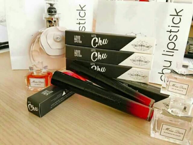 Son lì chu lipstick-liquid matte lipstick_9097-limited( đỏ rượu)