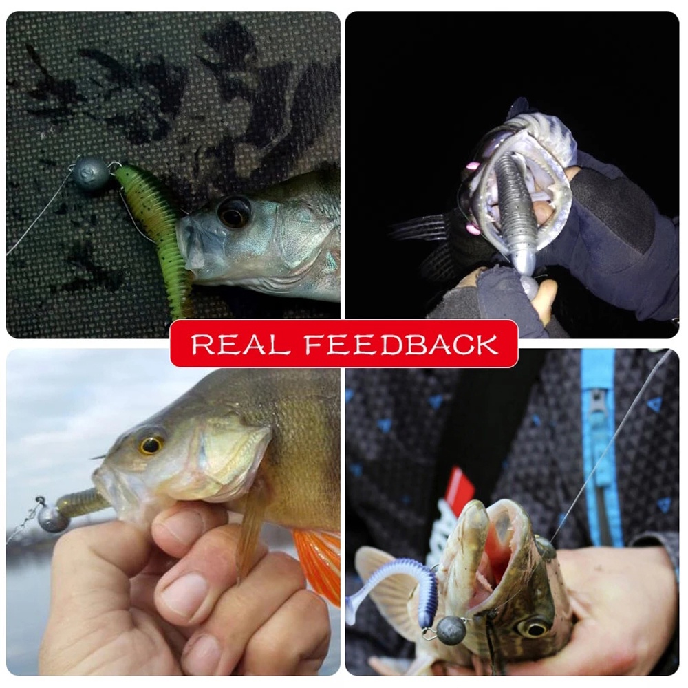 Set 50 lưỡi câu cá mềm 6 chất lượng cao