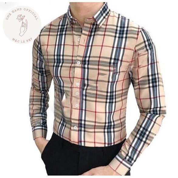 Sơ Mi Nam 1𝖍𝖆𝖓𝖉 Áo Sơ Mi Cao Cấp BBR Kẻ Sọc Phong Cách Hàn Quốc - Mặc Là Đẹp - Mã SMBBR