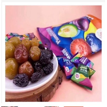 Ô mai hoa quả mix 6 vị ômai gói 500gam - ăn vặt siêu ngon siêu rẻ