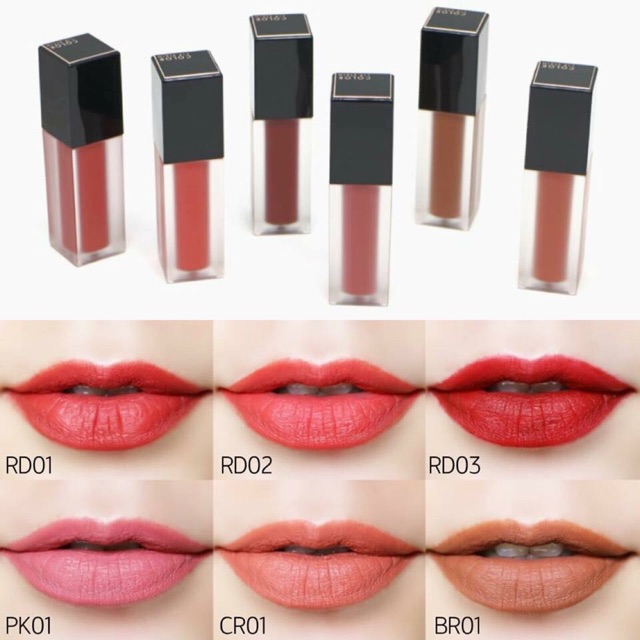 SON KEM LÌ APIEU COLOR LIP STAIN MATTE FLUID