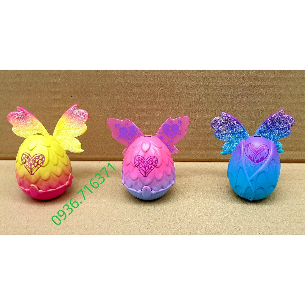 Combo 3 quả trứng Hatchimals SS9 phiên bản cánh tiên hàng Spin Master Canada (cánh rời)