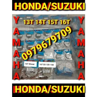 NHÔNG 13T 14T 15T 16T 17T EX 150/EX 135/EX 155/WINNER/SONIC 150/RAIDER/SATRIA/GSX/CB150R/FZ 150i/YB 125/YAZ/TFX/R15V3...