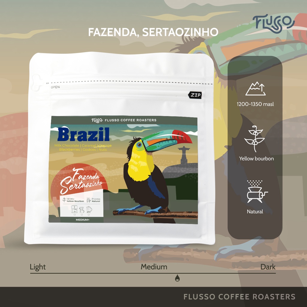 CÀ PHÊ SPECIALTY BRAZIL FAZENDA SERTAOZINHO