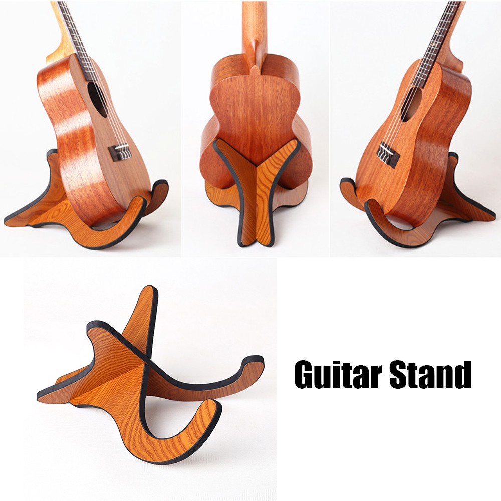 Giá gỗ cứng cáp để đàn guitar violin ukulele tiện lợi hàng chất lượng cao