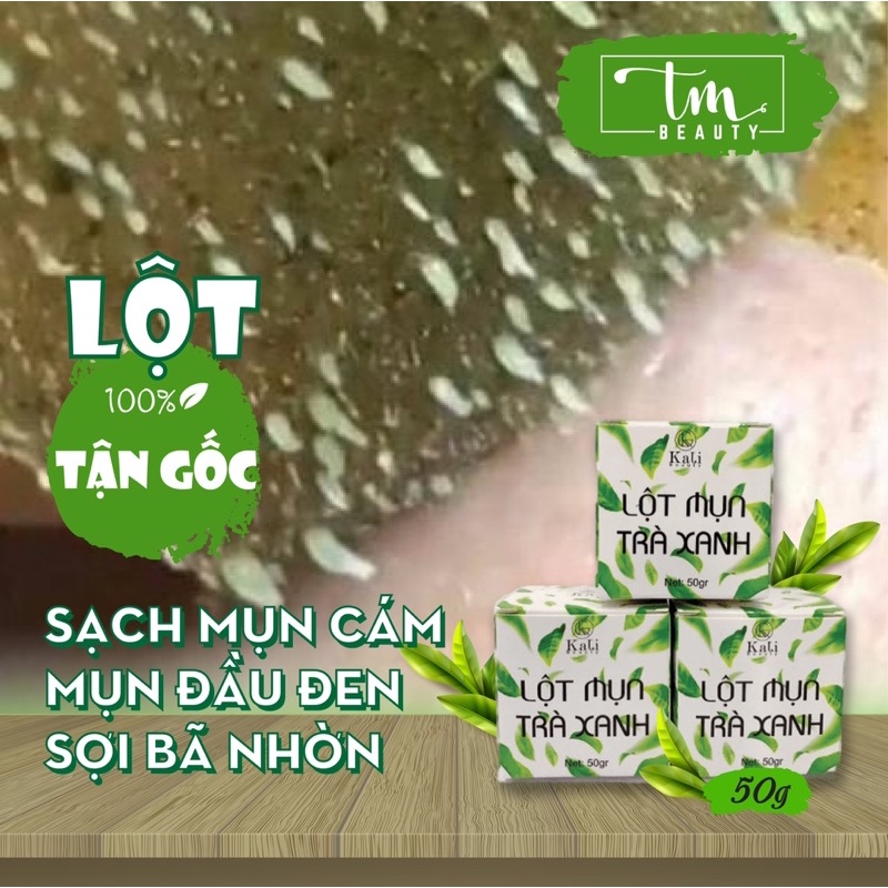 2 Lọ lớn bột lột mụn trà xanh matcha nguyên chất, lột sạch mụn cám,mụn đầu đen[Thuỷ Mộc Beauty]