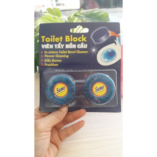 Vỉ 2 viên tẩy bồn cầu SUMO 50g