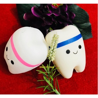 Squishy mô phỏng hình chiếc răng dễ thương