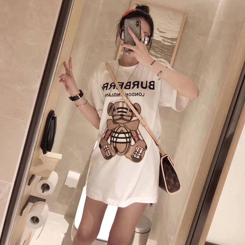 Áo thun 100% Cotton tay ngắn dáng rộng in chữ phong cách cổ điển thời trang mùa hè