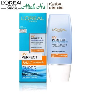 Kem Chống Nắng Loreal UV Perfect Super Aqua Essence SPF50+PA++++ 30ml