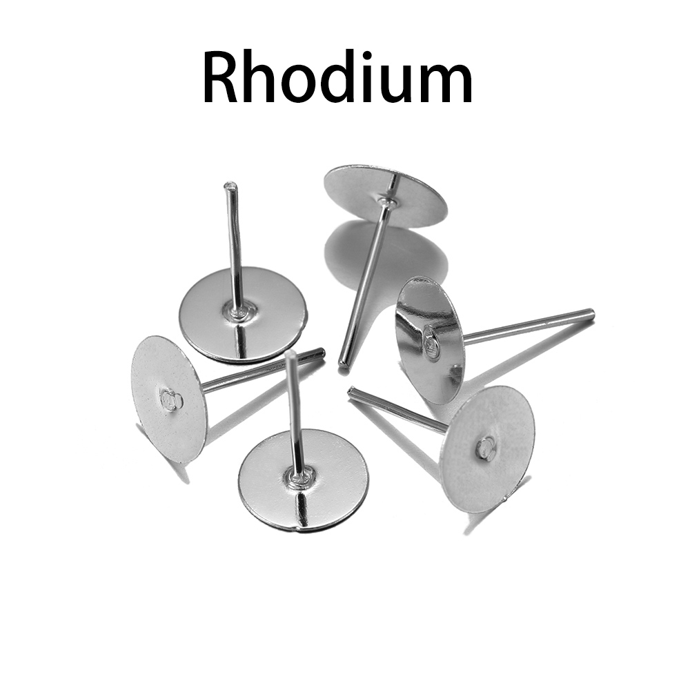St,kunka Phụ kiện đinh tán tai phẳng 4 5 6 8 10mm 100 chiếc