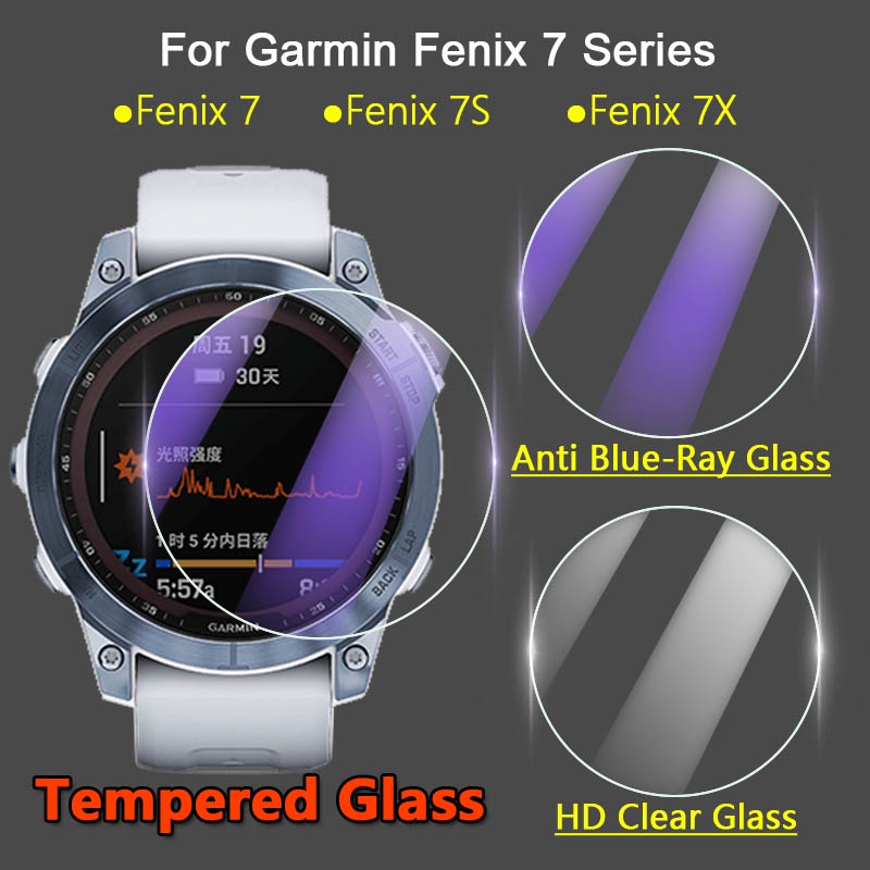 Set 5 MiếNg KíNh CườNg LựC 2.5D HD BảO Vệ MàN HìNh ĐồNg Hồ Garmin Fenix 7 7S 7X Epix KèM Phụ KiệN