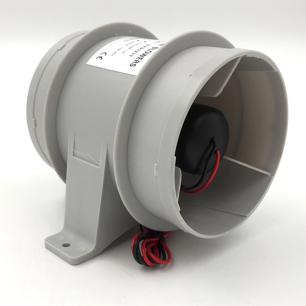 Máy Thổi Khí 4 "12V Màu Trắng Chống Thấm Nước Cho Tàu Thuyền | BigBuy360 - bigbuy360.vn