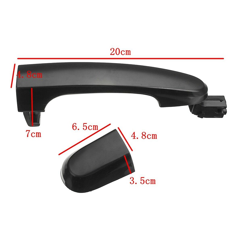 Thay thế tay nắm cửa bên ngoài bên ngoài Trái-Phải cho KIA Sportage 2005 2006 2007 2008 2009 2010