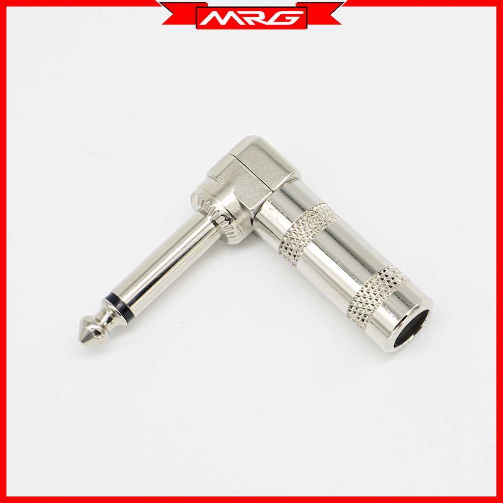Đầu Jack 6ly-6.5 ly Góc Vuông Chữ L, dùng hàn dây tín hiệu, giá 1 chiếc - MrG