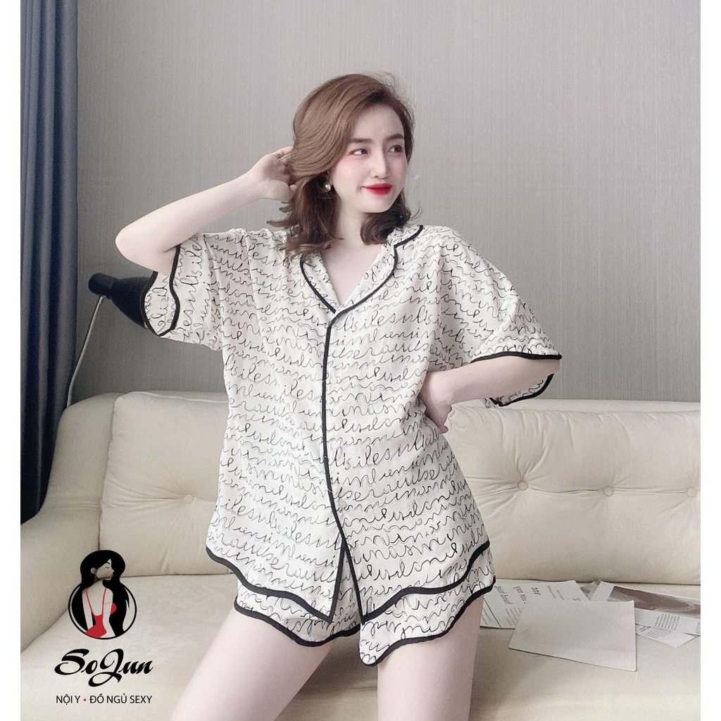 Pijama SOJUN Độ Mặc Nhà Pijama Đũi LỤA 50 dưới 70KG