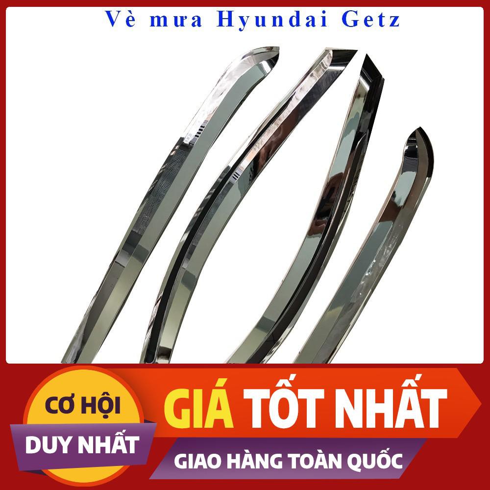 Vè che mưa Hyundai Getz mạ crom