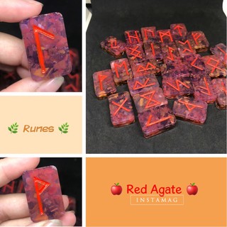 Bộ kí tự Runes đá vụn handmade