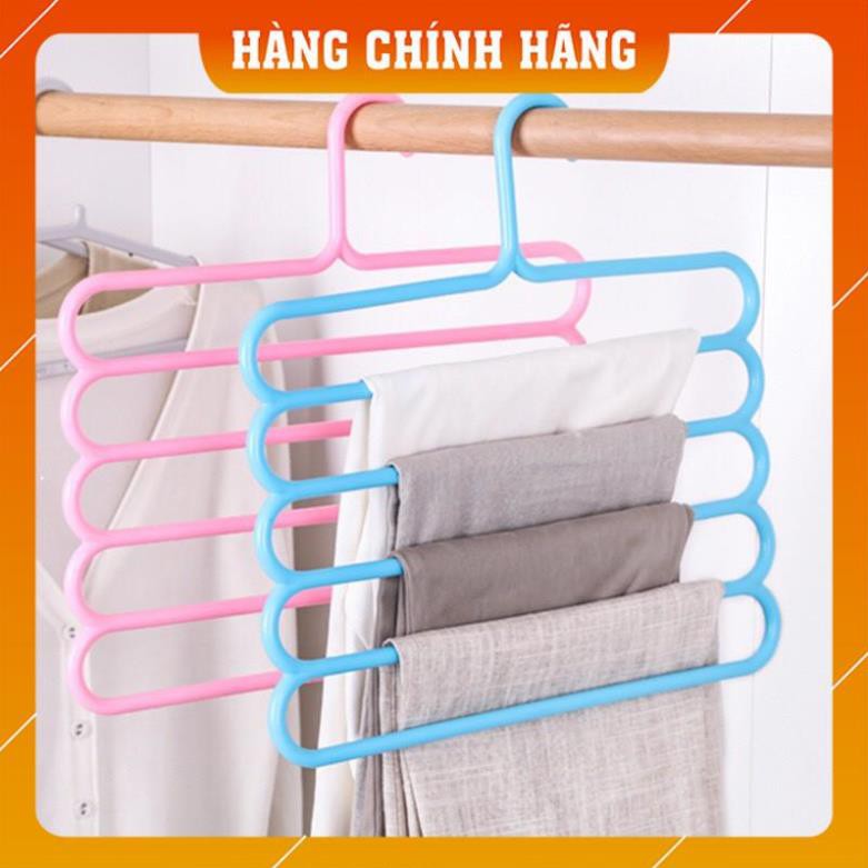 [FREE SHIP - HÀNG CHÍNH HÃNG] MÓC TREO QUẦN - KHĂN ĐA NĂNG - MÓC TREO 5 TẦNG THÔNG MINH - LOẠI 1