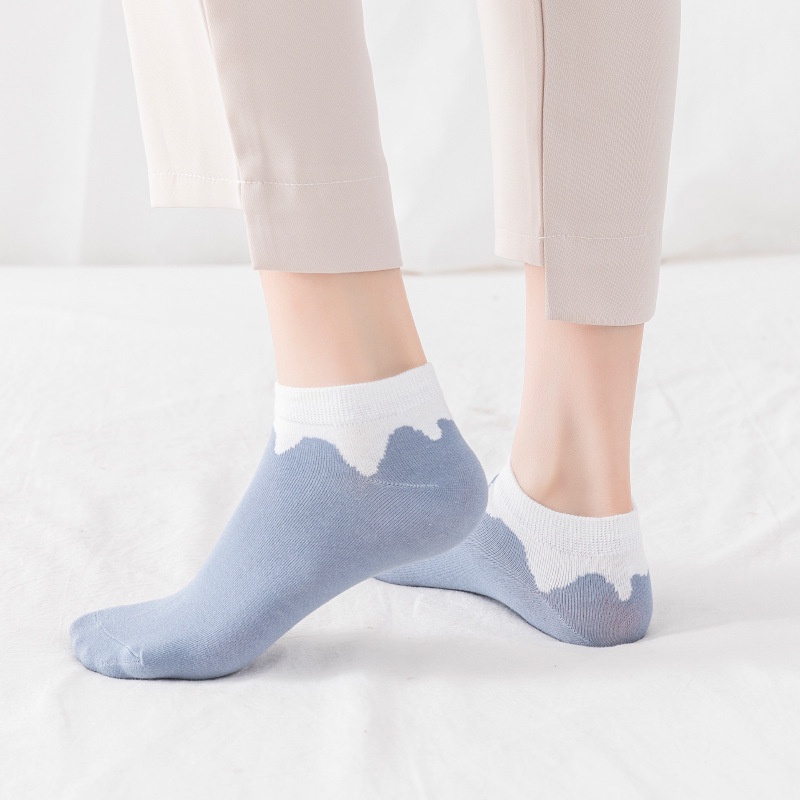 Đôi Vớ Cotton Họa Tiết Sọc Caro Thời Trang Cho Nữ | BigBuy360 - bigbuy360.vn