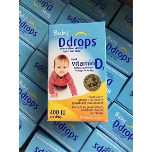 VITAMIN DROP D3 90 GIỌT NHẬP KHẨU MỸ