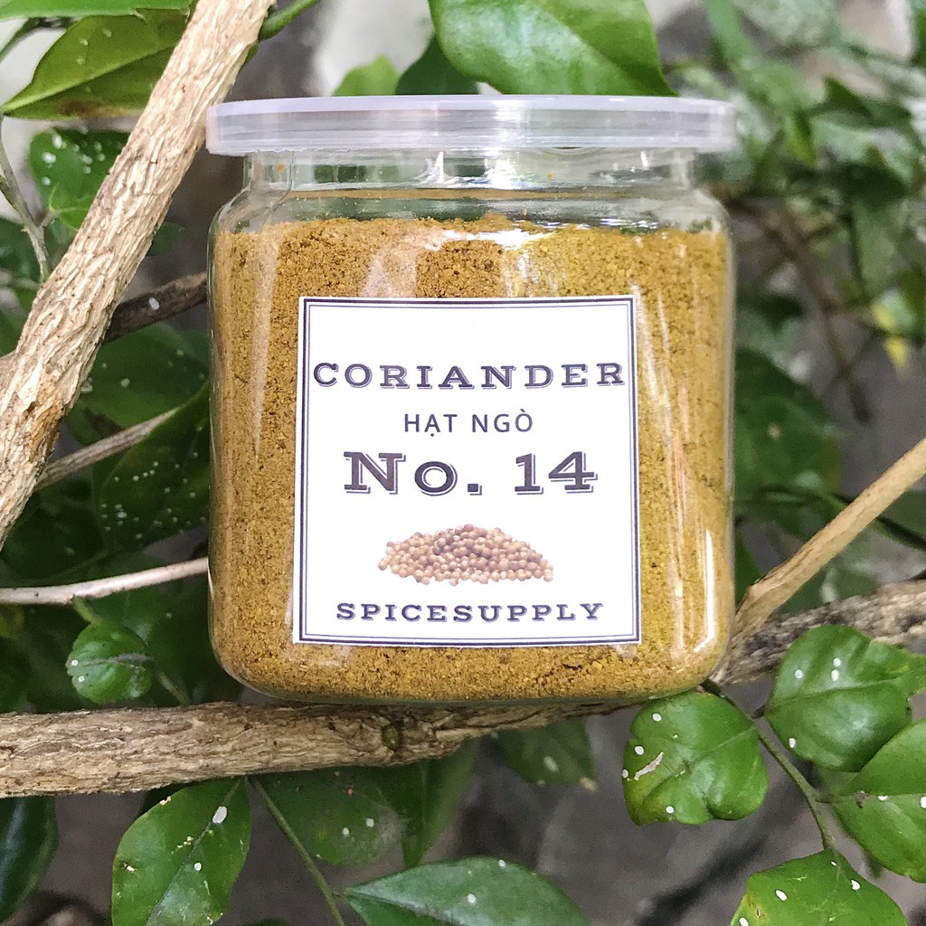 Coriander ground - bột ngò ướp thịt nướng thơm kebab Hũ 120ml