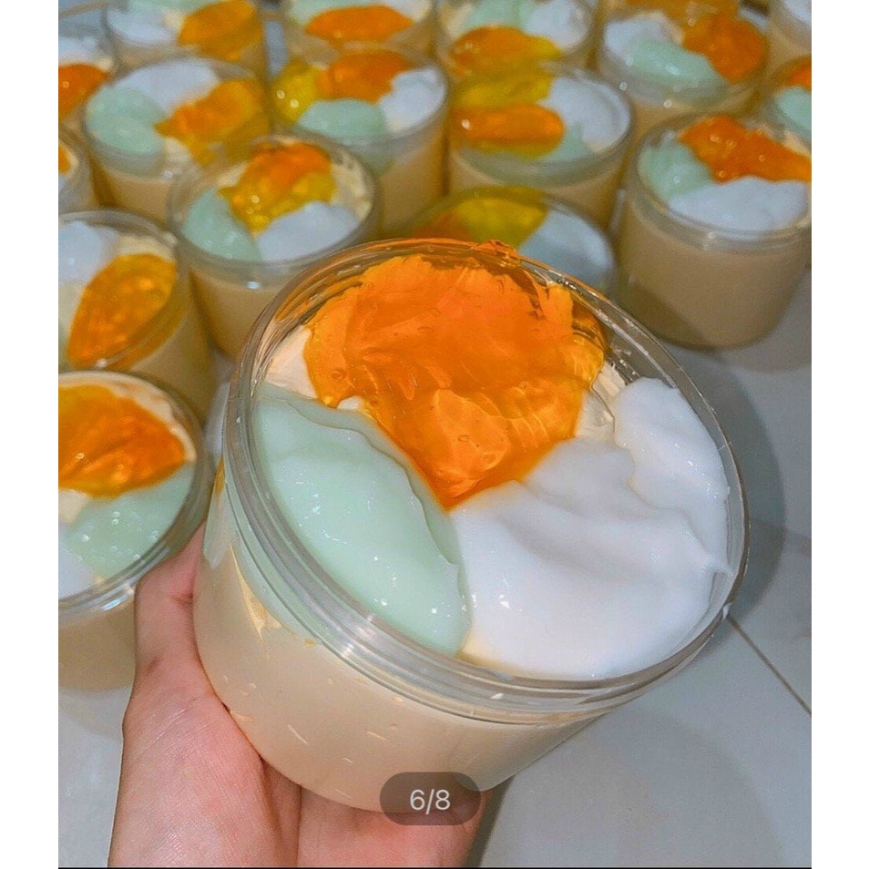 Kem body ủ trắng mix
