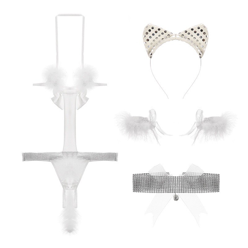 Set nội y đồ lót cosplay mèo sexy quyến rũ cá tính. | BigBuy360 - bigbuy360.vn