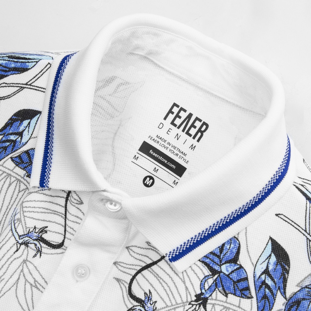 Áo polo nam FEAER DENIM chất thấm hút thoáng khi vải cotton MESKIE | BigBuy360 - bigbuy360.vn
