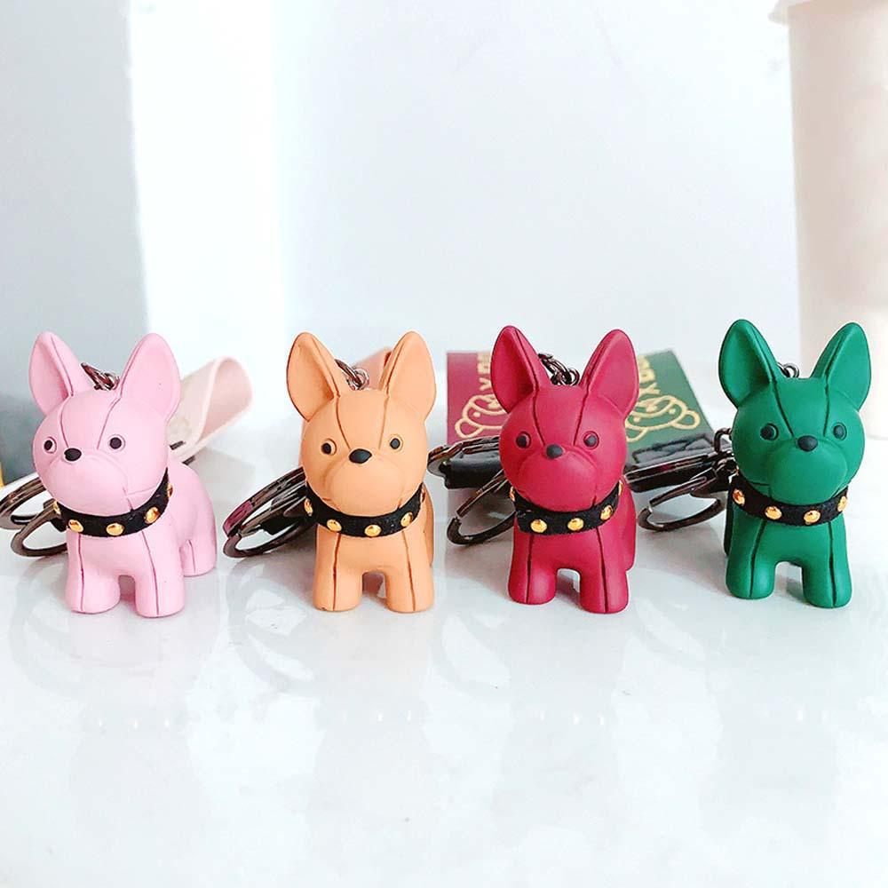 Móc Khóa DARNELL Hình Chú Chó Chiến Đấu Kiểu Pháp Dễ Thương Cho Nam Và Nữ