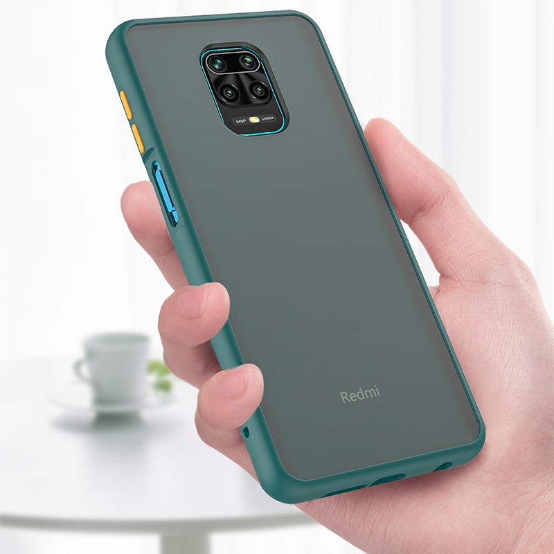 Ốp Lưng Trong Suốt Cho Xiaomi Poco X3 / Xiaomi Note 10 Lite / Redmi Note 9 / Redmi Note 9s / Redmi Note 9 Pro / Redmi 10x 5g / Redmi9