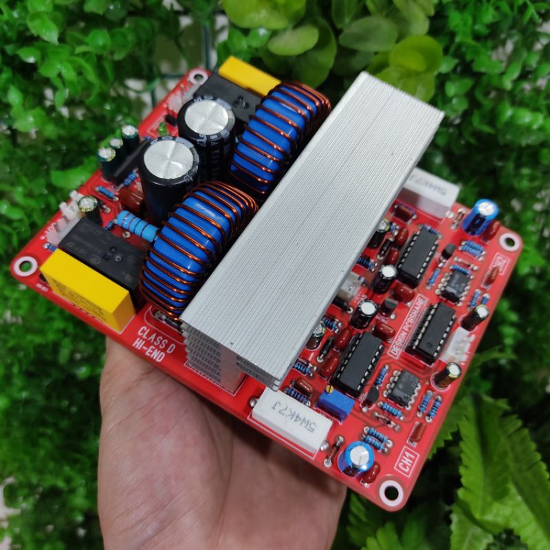 Mạch Class D 2 kênh V6 P2500W RMS