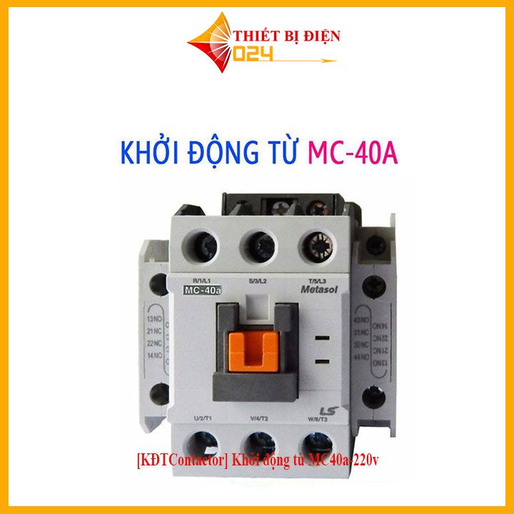 Khởi động từ MC40a-220v