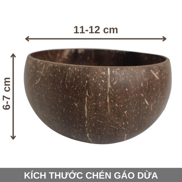 Chén tô gáo dừa tự nhiên của Bến Tre an toàn sức khỏe thân thiện môi trường BENRI SHOP D-CHEN, D-TO