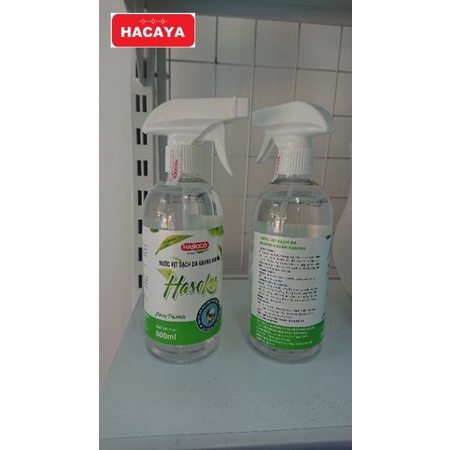 Nước rửa tay khô xịt sạch da kháng khuẩn trà xanh  Hasoku 500ml hasoco | BigBuy360 - bigbuy360.vn