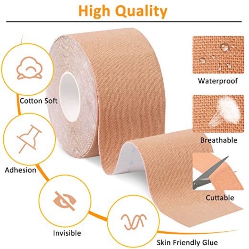 Cuộn dán ngực Embra nâng ngực tự dính, thoáng khí tiện lợi EBPK10