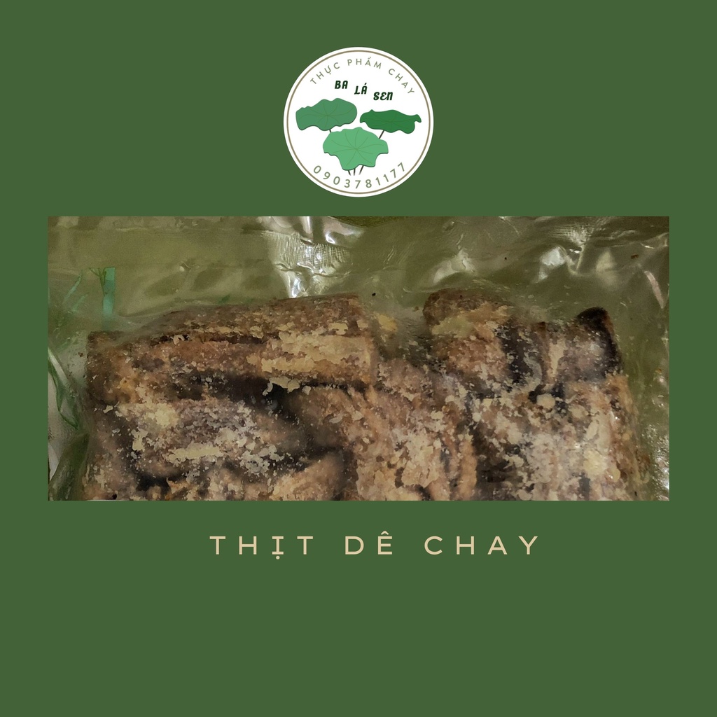 Thịt dê chay  cao cấp, chưa chế biến, bảo quản lâu đóng gói 500g
