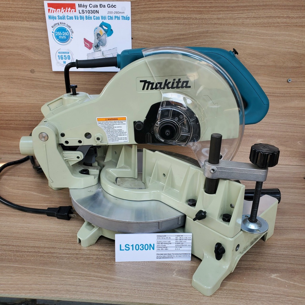 Máy cắt góc đa năng 1650W Makita LS1030N