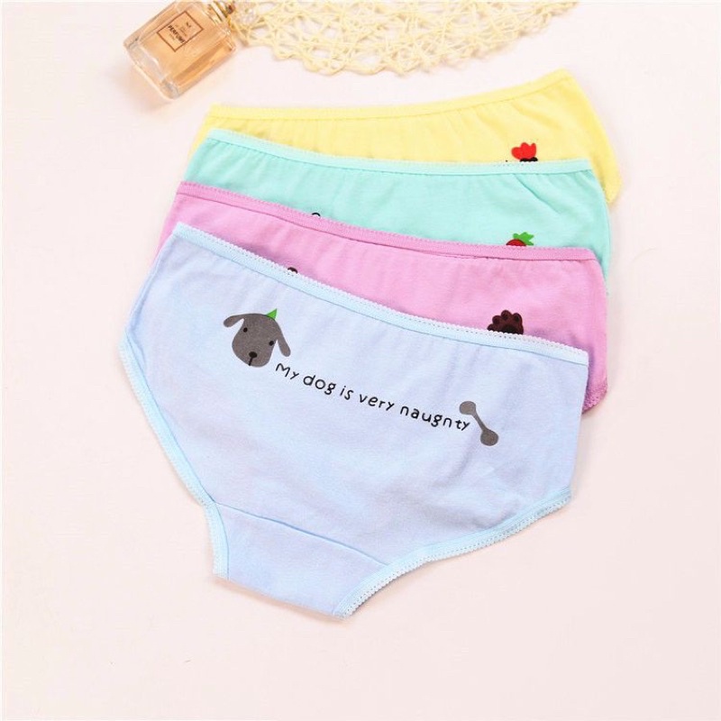 Quần lót nữ hoạt hình  họa tiết đáng yêu | BigBuy360 - bigbuy360.vn