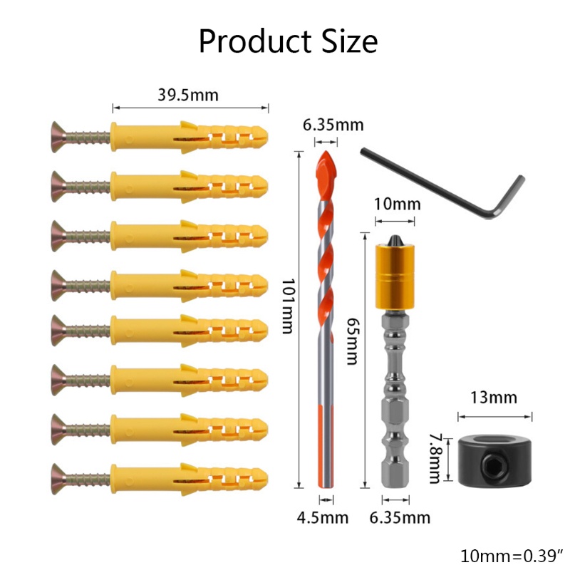 Bộ Mũi Khoan Mở Tường Đa Năng Nhập Khẩu Chất Lượng Cao
