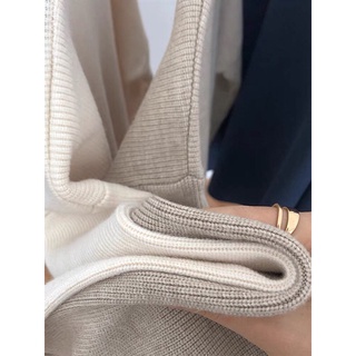 Áo len cổ lửng thanh lịch