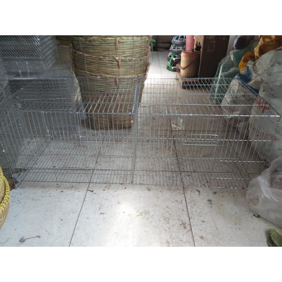 Lồng kẽm nuôi chim bồ câu 120 cm