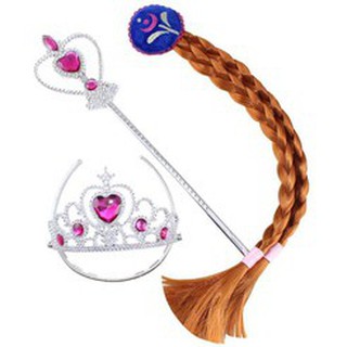 Bộ phụ kiện elsa màu hồng, phụ kiện anna.