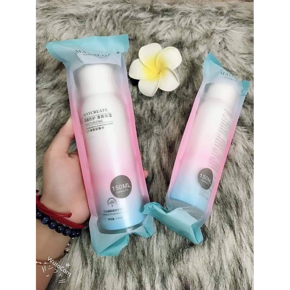 Mua ngayXịt Chống Nắng Trắng Da Maycreate 150ml-Hàng nội địa trung cao cấpCam kết chất lượng-Rẻ Đẹp Chất