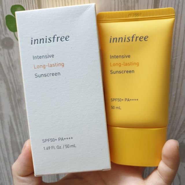 (Long lasting)Kem Chống Nắng Innisfree Intensive Long-Lasting Sunscreen SPF50+/PA++++