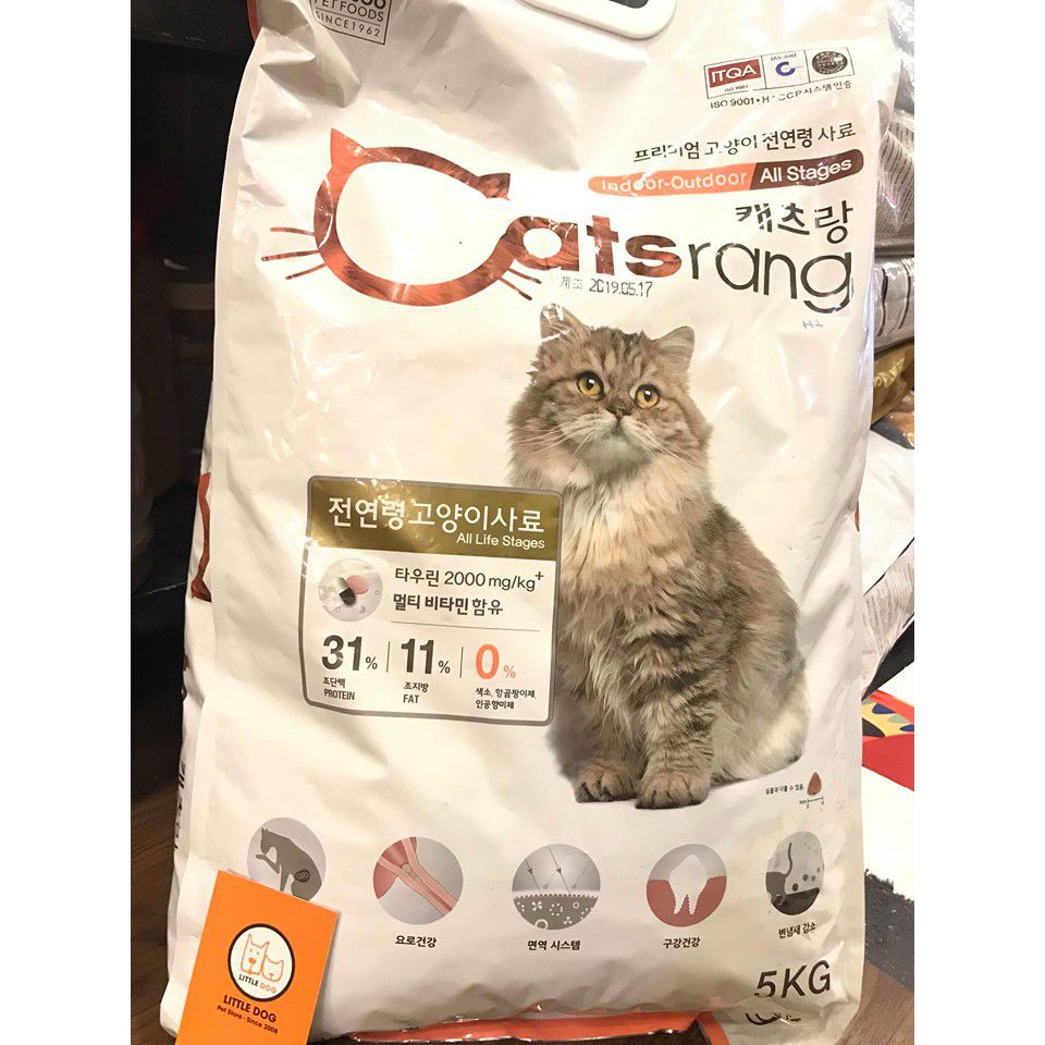 (FREESHIP99K) Thức ăn cho mèo CATSRANG 5KG