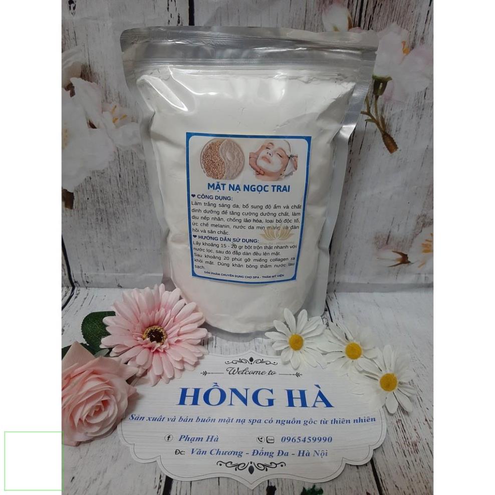 1kg Bột Ngọc Trai - Mặt nạ Ngọc Trai trắng da mịn màng handmade