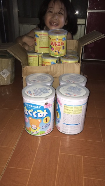 Thanh lý sữa morinaga hộp to 850g số 1 ( 0-6th) hàng cty chính hãng Lê Mây PP